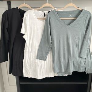 EUC J. Jill Essential Tees (Set of 3)
